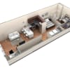 Floor plan: Studio Grand Overlook