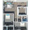 Floor plan: 2 Bedroom
