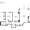 Floor plan: 3BR 2BA (1245sf)
