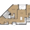 Floor plan: D1