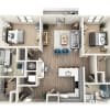 Floor plan: 2C
