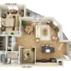 Floor plan: Lakeside - Andria