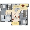 Floor plan: C1