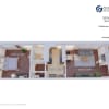 Floor plan: 1 Bedroom Large