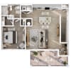 Floor plan: 1 BR - Grand Overlook