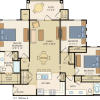 Floor plan: C1