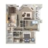 Floor plan: B2
