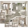 Floor plan: B2 Corner