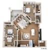 Floor plan: Burley
