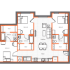 Floor plan: C2