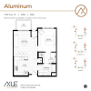 Floor plan: Aluminum