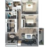 Floor plan: 2 Bedroom 2 Bath