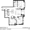 Floor plan: E