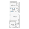 Floor plan: nwb-2bT06