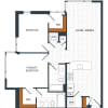 Floor plan: 2P