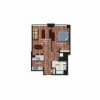 Floor plan: 1A-706