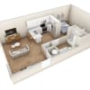 Floor plan: Studio Haven Summit