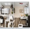Floor plan: 1 Bedroom, 1 Bath A
