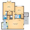 Floor plan: B1C