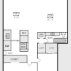 Floor plan: 2 x 1 R