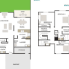 Floor plan: Mahana 3/2.5 1504sf Townhome