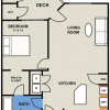 Floor plan: The Draper- East