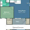 Floor plan: Northlake with Sunroom