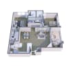 Floor plan: B2 South