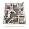 Floor plan: Key Largo