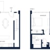 Floor plan: 2 Bed/2 Bath L/W-01