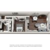 Floor plan: 1x1-O.E