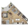 Floor plan: A2 | Renovated