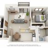 Floor plan: One Bedroom