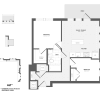 Floor plan: Everton 2 Bed/1 Bath-2A