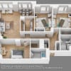 Floor plan: 3 Bedroom 2 Bath- C02