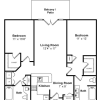 Floor plan: Martin and Lewis