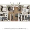 Floor plan: B1R