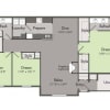 Floor plan: THE LIVINGSTON