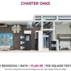Floor plan: One Bedroom Plan 3B