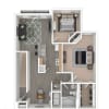 Floor plan: Magnolia (Platinum)