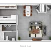 Floor plan: Studio