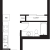 Floor plan: Studio S1