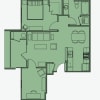Floor plan: Deluxe Single