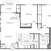 Floor plan: 916
