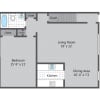 Floor plan: Studio