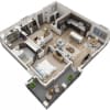 Floor plan: Medina 1064SF