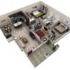 Floor plan: 3 BR Grand Courtyard