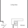 Floor plan: Studio A