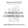 Floor plan: One Bed One Bath