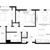 Floor plan: Unit D